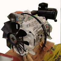 Motor marino diésel de 5.9L y 150HP, 4 tiempos, 6BTA5.9-M150, con arranque eléctrico y conjunto de motor diésel marino intraborda.