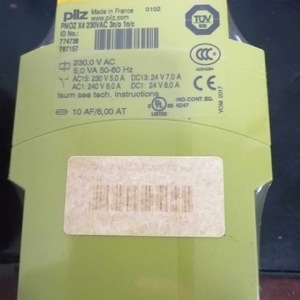 Relé de Seguridad Pilz Pnoz X4 24Vdc 230Vac 774730 774738 774734 Alemania - Product Image 3
