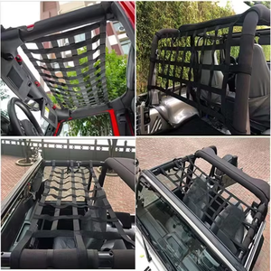 Red de Carga de Malla para Techo de Coche, Tipo Hamaca, para Jeep Wrangler <span class=keywords><strong>JK</strong></span> JL TJ - Product Image 5