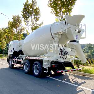 中国品牌2012老日野12立方米6X4小型混凝土搅拌车价格出售 - Product Image 3