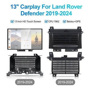 Navihua Audio Android Car Radio Multimedia Entertainment for Land Rover Defender 2019-2024 Stereo Radio Head Unit Monitor <b>WIFI</b> - Product Image 2