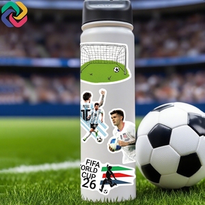 Offre Spéciale Coupe du Monde de Football 2026 : Autocollants Événementiels Étoiles du Sport, Tatouages Temporaires Imperméables en PVC, Étiquettes Imprimées UV Vernies - Product Image 6