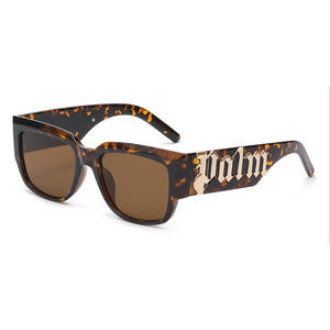 <span class=keywords><strong>2023</strong></span> mode hommes femmes noir carré Rectangle lunettes de soleil petit cadre Steampunk extérieur Protection UV lunettes <span class=keywords><strong>2023</strong></span> - Product Image 2