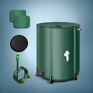 Sistema di raccolta dell'acqua del serbatoio dell'acqua portatile del serbatoio pieghevole della pioggia del botte di pioggia - Product Image 1