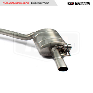 Sistema de Escape Valvetronic de Alta Calidad para <span class=keywords><strong>Mercedes</strong></span> Benz E300 E200 2.0T W213, Acero Inoxidable 304, Escape Catback - Product Image 3