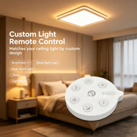 Control Remoto Redondo con Color de Carcasa Personalizable, Personalización de Firmware OEM/ODM, Batería CR2025, Material ABS