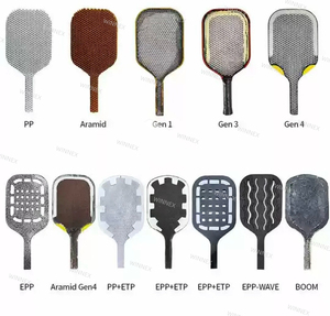 <span class=keywords><strong>Raquette</strong></span> de <span class=keywords><strong>pickleball</strong></span> en fibre de carbone Toray T700 thermoformée avec noyau en mousse MPP, homologuée USAPA, texture rugueuse durable – Offre Spéciale - Product Image 6