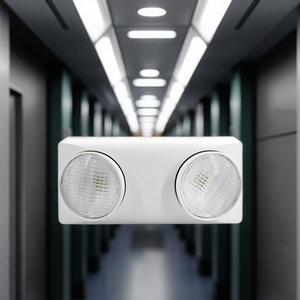 Fabrika Fiyatlı <span class=keywords><strong>LED</strong></span> Çift Başlı Acil Durum Lambası 3 Saat Çalışma Süreli Yüksek Kaliteli Şarj Edilebilir - Product Image 3