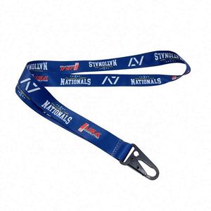 Free Sample Promotional <b>Lanyard</b> Custom Breakaway Sublimation RPET Keychain <b>Lanyards</b> - Product Image 2