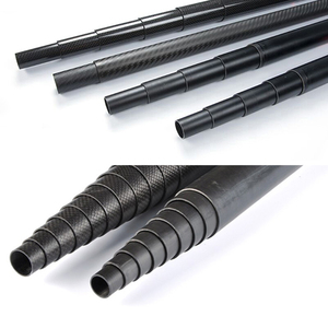 Lightweight High Strength <strong>Carbon</strong> Fiber Telescopic Poler <strong>Extendable</strong> Tubes 40ft 50ft 60ft 70ft <strong>Carbon</strong> Fiber Telescopic Pole - Product Image 5