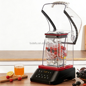 Licuadora Comercial Multifuncional de Alta Resistencia, 6 Cuchillas, Bajo Ruido, para Hacer Smoothies y Triturar, Motor de Cobre Puro de 1800W, 2L, para el Hogar - Product Image 4