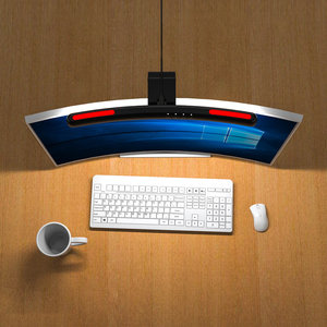 3-chế độ chống màu xanh <span class=keywords><strong>LED</strong></span> bàn đèn với 7 màu đèn nền văn phòng chơi game Clip đèn cho máy tính xách tay màn hình Trắng Bóng Treo ánh sáng - Product Image 4