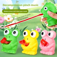 Jouet Squishy Grenouille Dinosaure à Langue Extensible, Style TikTok, Son Couineur, Anti-Stress à Remontée Lente, Poupée de Décompression à Presser, Cadeau