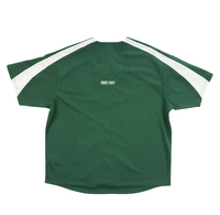 Seragam Baseball Streetwear Pria Custom Berkualitas Tinggi, Pakaian Longgar Oversize, Jersey Baseball Jahitan Kosong