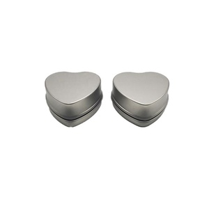Tinplate Heart Shaped <b>Tin</b> Box Mini Candy Window Small Jewelry Gift Metal Box Offset Printing Lacquered Finish Aromatherapy - Product Image 2