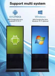 Señalización Digital de Pie, Pantalla LCD Multifuncional de 55 Pulgadas, Pantalla Táctil Android, Kiosco para Centros Comerciales, Hoteles y Tiendas Minoristas - Product Image 4