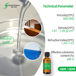 Agent de nivellement SR-106, polyéther modifié polydiméthylsiloxane, universel eau-huile, économique pour les revêtements, les encres, les vernis - Product Image 2