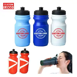 Individuelles Logo halbe Gallone BPA-freie Kunststoff Sport-Wasserflasche für Outdoor-Lauftouren Camping