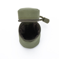 Étui de transport Oxford durable, léger et portable avec fermeture éclair et crochet pour couteau pliant d'extérieur et équipement de camping