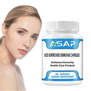 Cápsulas de Superoxidodismutasa (SOD) de Grado Alimenticio de Marca Privada OEM ASAP para Suplementos de Belleza de la Piel para Adultos - Product Image 1
