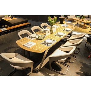 Juego de Comedor para Exterior HIGOLD Onda Teak para 8 Personas - Product Image 5