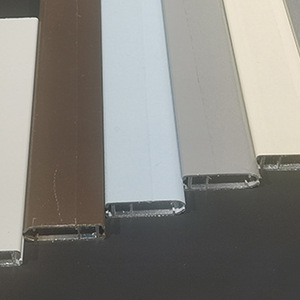 Rail inférieur pour store enrouleur en alliage d'aluminium, 6 mètres, blanc, accessoires minimalistes pour rail de rideau - Product Image 3