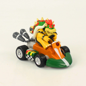 Xrh รถการ์ตูนขายดีรถ7ชิ้น/เซ็ต marios <span class=keywords><strong>Kart</strong></span> ของเล่นมาริโอ Luigi แอคชั่นฟิกเกอร์ดึงกลับยานพาหนะสำหรับเป็นของขวัญเด็ก - Product Image 6