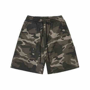 Alta calidad en blanco hombres algodón poliéster sarga camuflaje de talla grande Casual correr sudor cintura alta Multi-Bolsillo Cargo <span class=keywords><strong>corto</strong></span> - Product Image 6