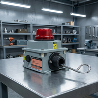 Détecteur de courroie endommagée SMARTsaa DBD R de type corde (aluminium moulé) pour la surveillance de la sécurité des courroies transporteuses et la manutention industrielle des matériaux