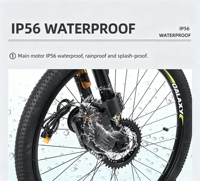 Kit de conversion de vélo électrique Z9 48V 5.2Ah, moteur haute puissance 450W, accélérateur progressif, connecteur femelle XT60
