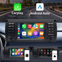 CARUPEZ Unité principale de navigation de style OEM stéréo de voiture Android 7 pouces pour BMW E39 E38 X5 E53 M5 1995-2003 avec fonction DSP et GPS