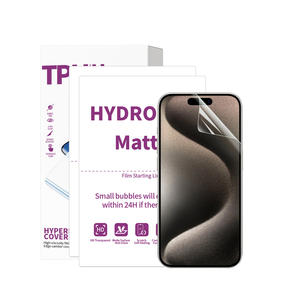 Protecteur d'écran universel en <span class=keywords><strong>film</strong></span> hydrogel 2.5D anti-reflet, anti-rayures, auto-adhésif, en TPU souple mat pour téléphone portable - Product Image 1
