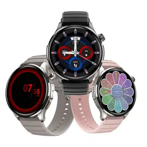 J45 AMOLED 1.43 inch HD screen fashion 107 sports BT calling phone smart watch rotatable design smartwatch J45