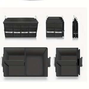 Organizzatore Pieghevole Resistente per <span class=keywords><strong>Bagagliaio</strong></span> di SUV e Camion con Coperchio in Oxford e Poliestere per lo Stoccaggio - Product Image 5