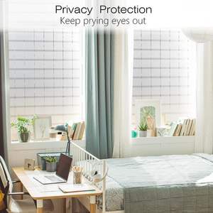 01TMS Film auto-adhésif flou en PVC de qualité supérieure pour la maison et le bureau Films de confidentialité décoratifs givrés pour porte vitrée - Product Image 4