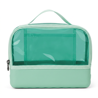 Pochette de rangement imperméable, sac de plage, accessoires, trousse de maquillage transparente, organisateur de voyage pour cosmétiques