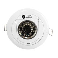 Caméra de surveillance vidéo cachée 2MP 1080P Full HD AHD TVI CVI CVBS avec sortie BNC, capteur CMOS, montage au plafond, projecteur