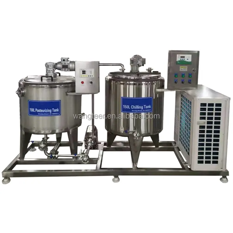 Milch maschinen 2024 Hot Sale Multifunktions-Pasteur isierungs sterilisator 150L Milch pasterei maschine