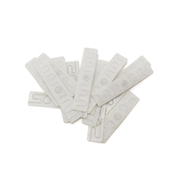 Étiquette textile UHF pour blanchisserie, 200 cycles de lavage industriels, 60 bars, scellage thermique stable et fiable