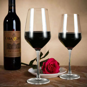 Ustomized-Juego de copas de vino de cristal sin plomo, conjunto de 6 copas de vino urgundy ordeaux, <span class=keywords><strong>copa</strong></span> de vino blanco con paquete personalizado - Product Image 3