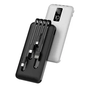 UUTEK PB166-2 2024 New Top Selling Products 4 in 1 Power Bank 20000mah All in One portable charger mobile power