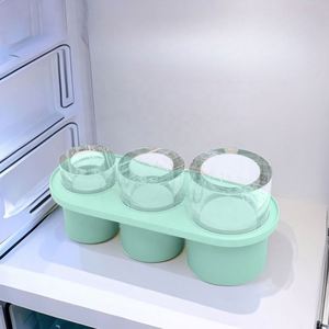 Bac à glaçons en silicone personnalisé avec couvercle et bac pour gobelet Stanly, 3 moules à gobelets grands pour boissons, convient aux gobelets de 40 oz - Product Image 3