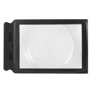 جديد مكبرة كبيرة مسطحة بالكامل 4X صفحة مساعدة على القراءة عدسة المكبر للقراءة - Product Image 1