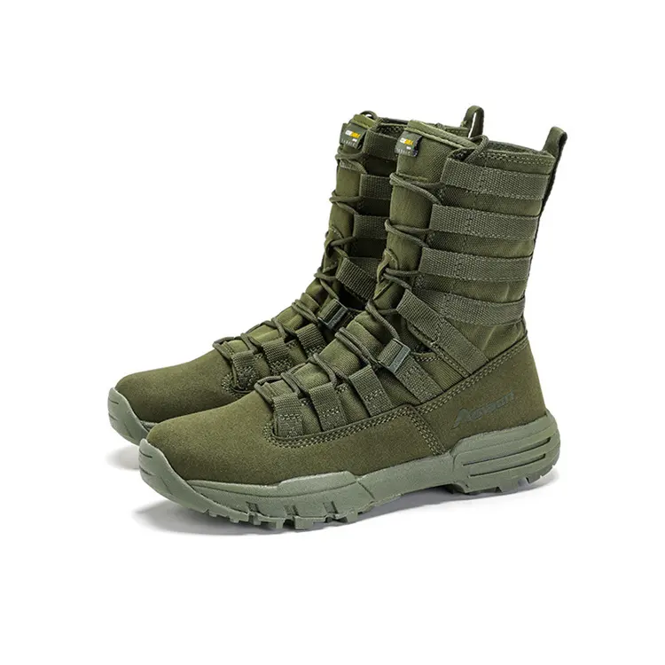 SS-289 Outdoor Sneakers High Top Boots for Men Camping Hiking Shoes