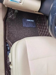 Alfombrillas de cuero para coche, accesorio personalizado de alta calidad, 7D, respetuoso con el medio ambiente, PU/PVC, para Toyota Firtuner 2013, 2018, 2020, 2022, <span class=keywords><strong>2023</strong></span> - Product Image 3