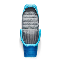 Sac de couchage momie en duvet RDS résistant à l'eau, en nylon, pour camping en extérieur, pour adultes, 3 saisons, par temps froid, vente en gros, OEM