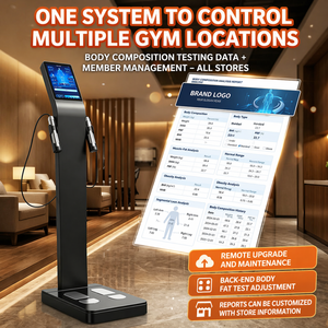 Machine d'analyse corporelle intelligente professionnelle ODM avec guidage vocal IA pour les salles de sport haut de gamme et services membres exclusifs - Product Image 2