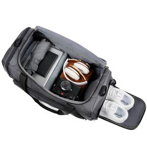 Sac de voyage personnalisé grande capacité pour l'extérieur avec compartiment à chaussures indépendant, séparation sec/humide, sacs de sport et de gym - Product Image 5