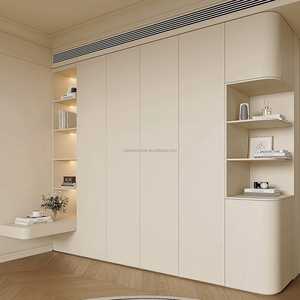 Vestiaire moderne de style américain Meuble de chambre à coucher Garde-robe haut de gamme personnalisée pour la protection de l'environnement Espace de rangement pour les appartements - Product Image 1