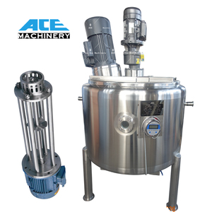 Máquina de Emulsificación al Vacío de 1 Tonelada para Mezclar Crema/Loción/Pasta en Fábrica de Cosméticos - Product Image 6